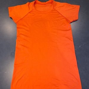ORANGE LULU SWIFTLY TECH TOP